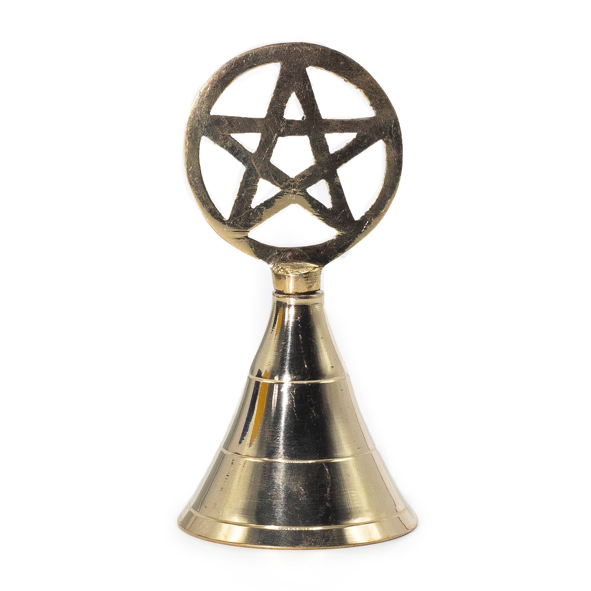 Cloche d’Autel en Laiton – Pentagramme (10,5 cm)