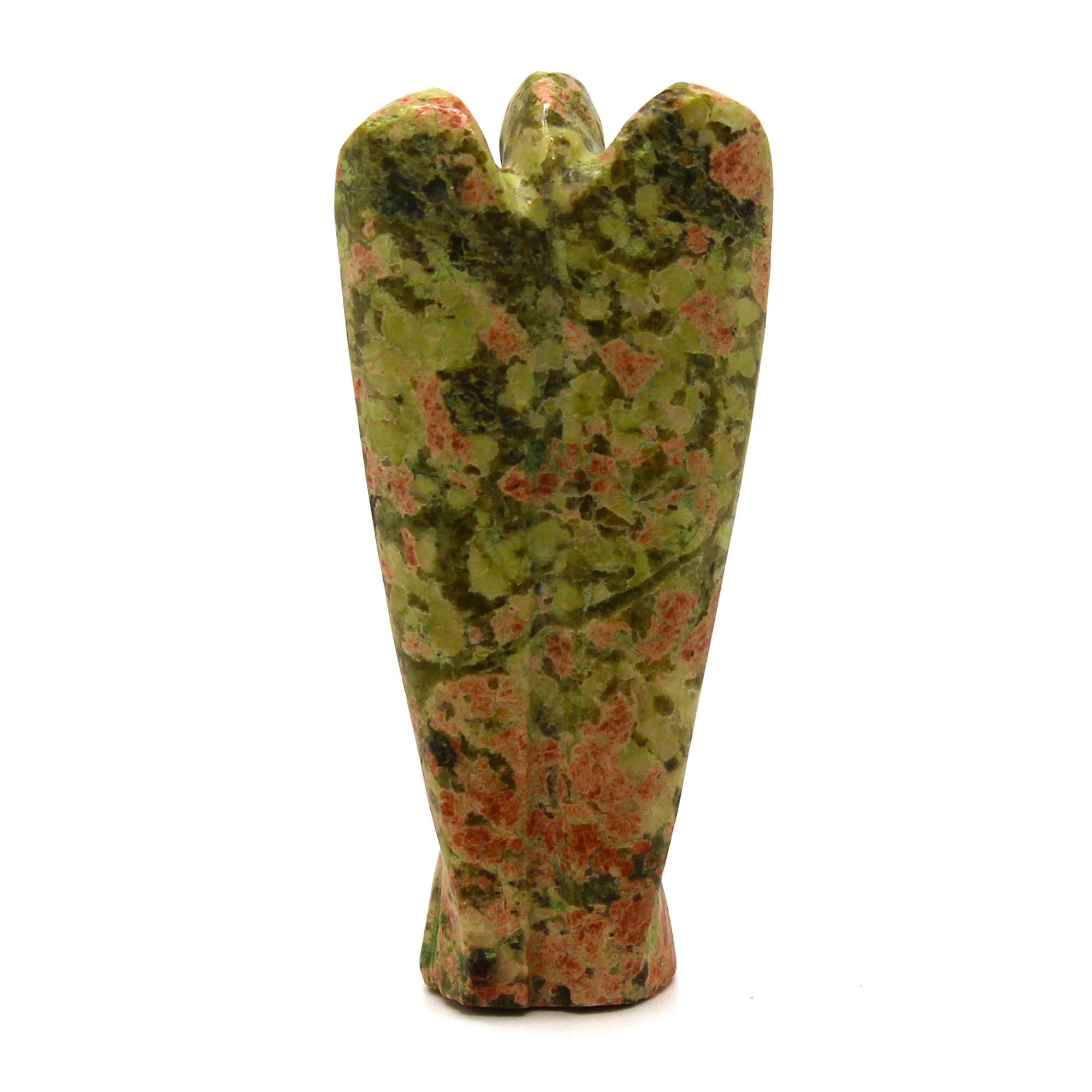 Ange en Gemme Sculpté – Unakite