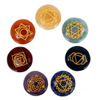Pochette de Pierres Chakras – Petites Pierres Rondes