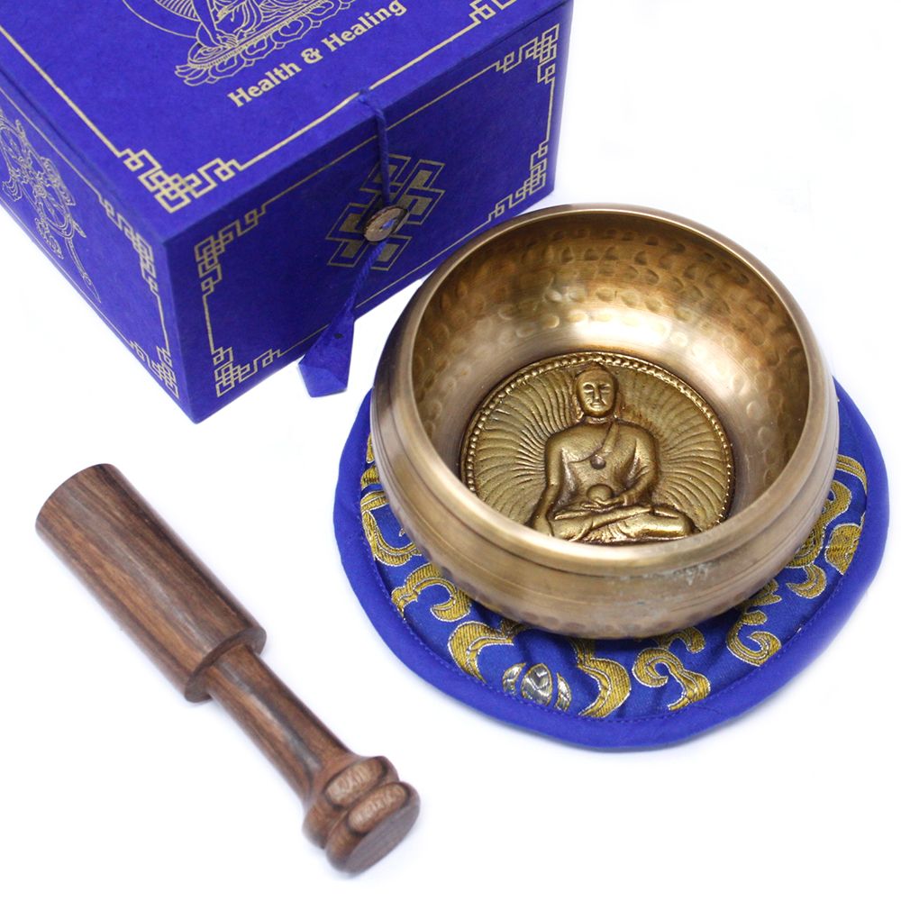 Coffret Bol Tibétain – Bouddha de Médecine – 10 cm