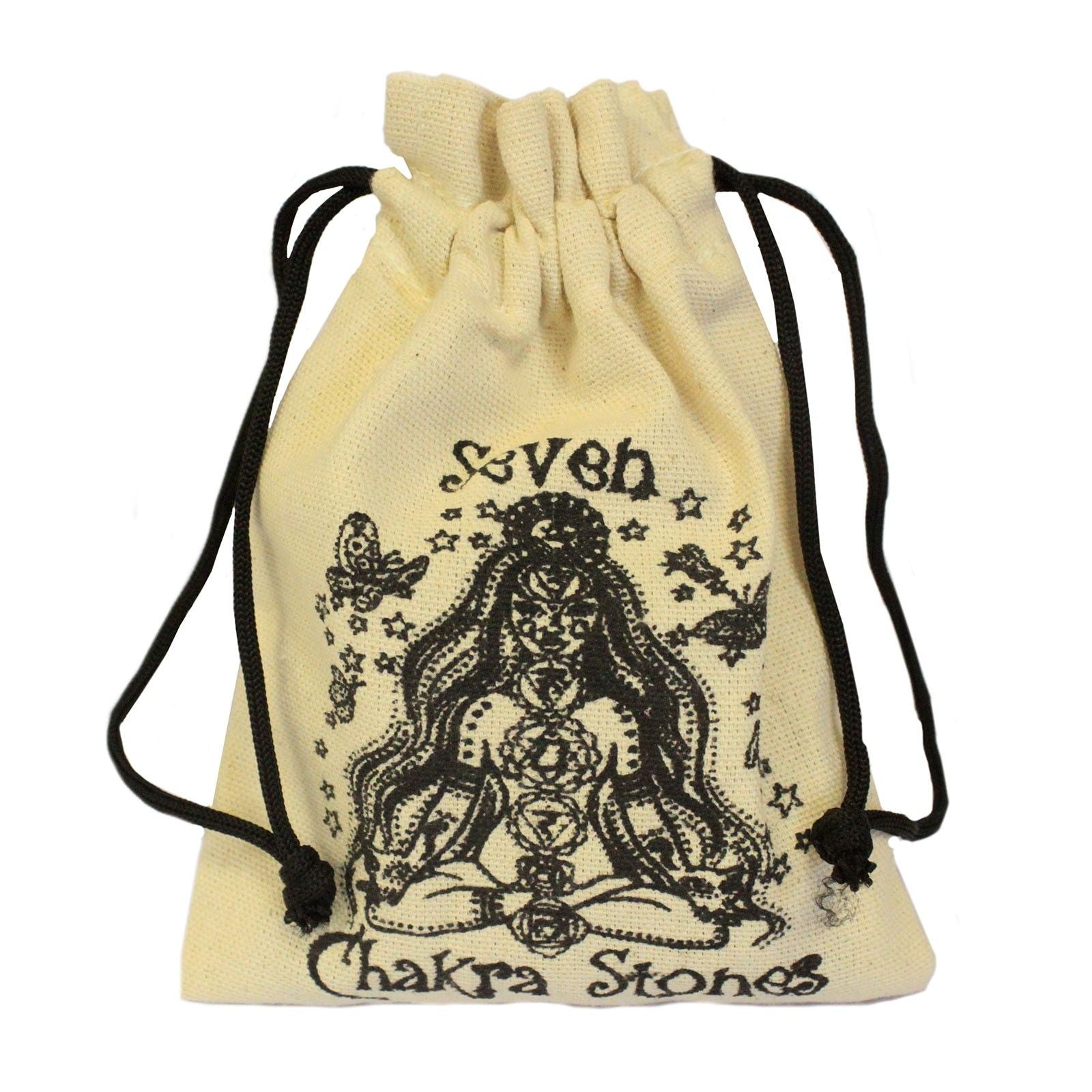 Pochette de Pierres Chakras – Petites Pierres Rondes