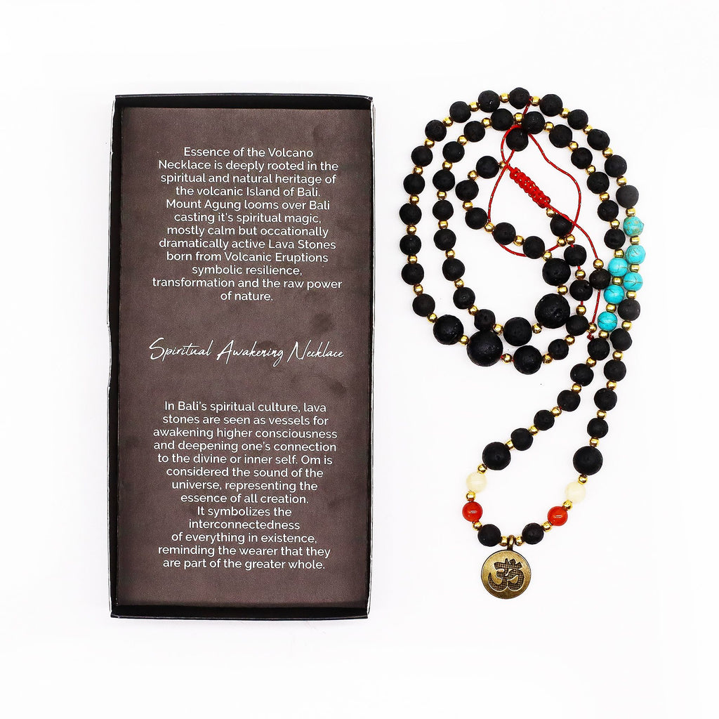 Collier « Essence du Volcan » – Éveil Spirituel