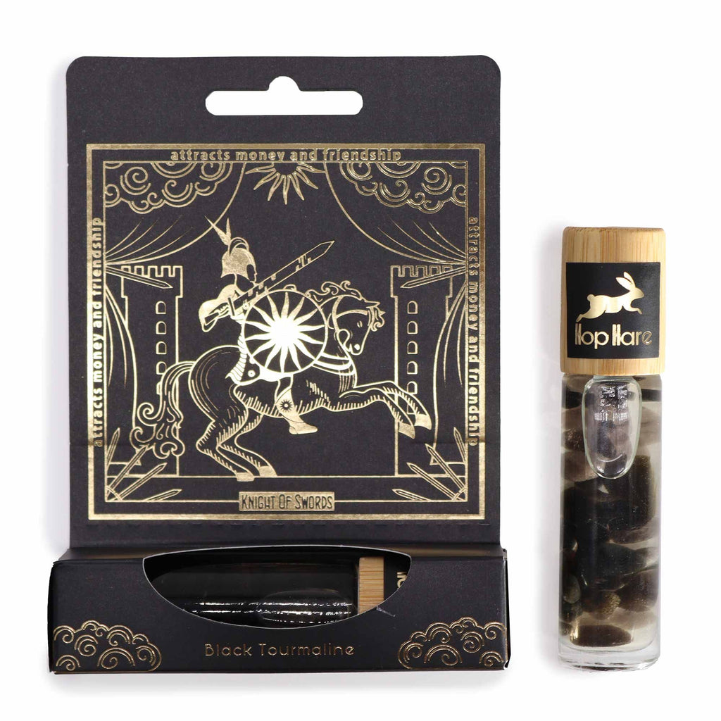 Roller Aromathérapie & Gemme – Tarot Le Chevalier (The Knight)