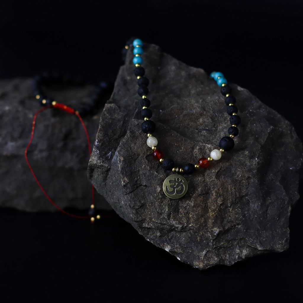Collier « Essence du Volcan » – Éveil Spirituel