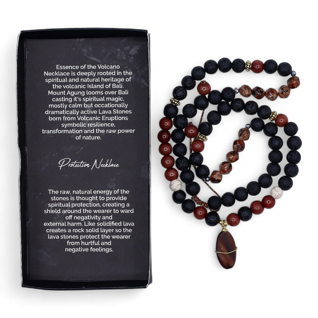 Collier « Essence du Volcan » – Protection