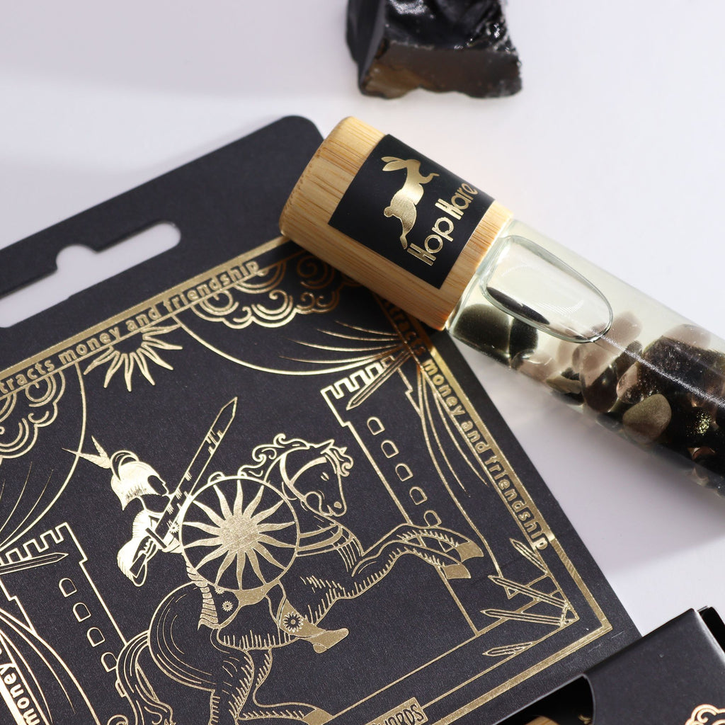 Roller Aromathérapie & Gemme – Tarot Le Chevalier (The Knight)