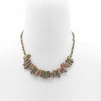 Collier Longstone Gem – Agate Mousse