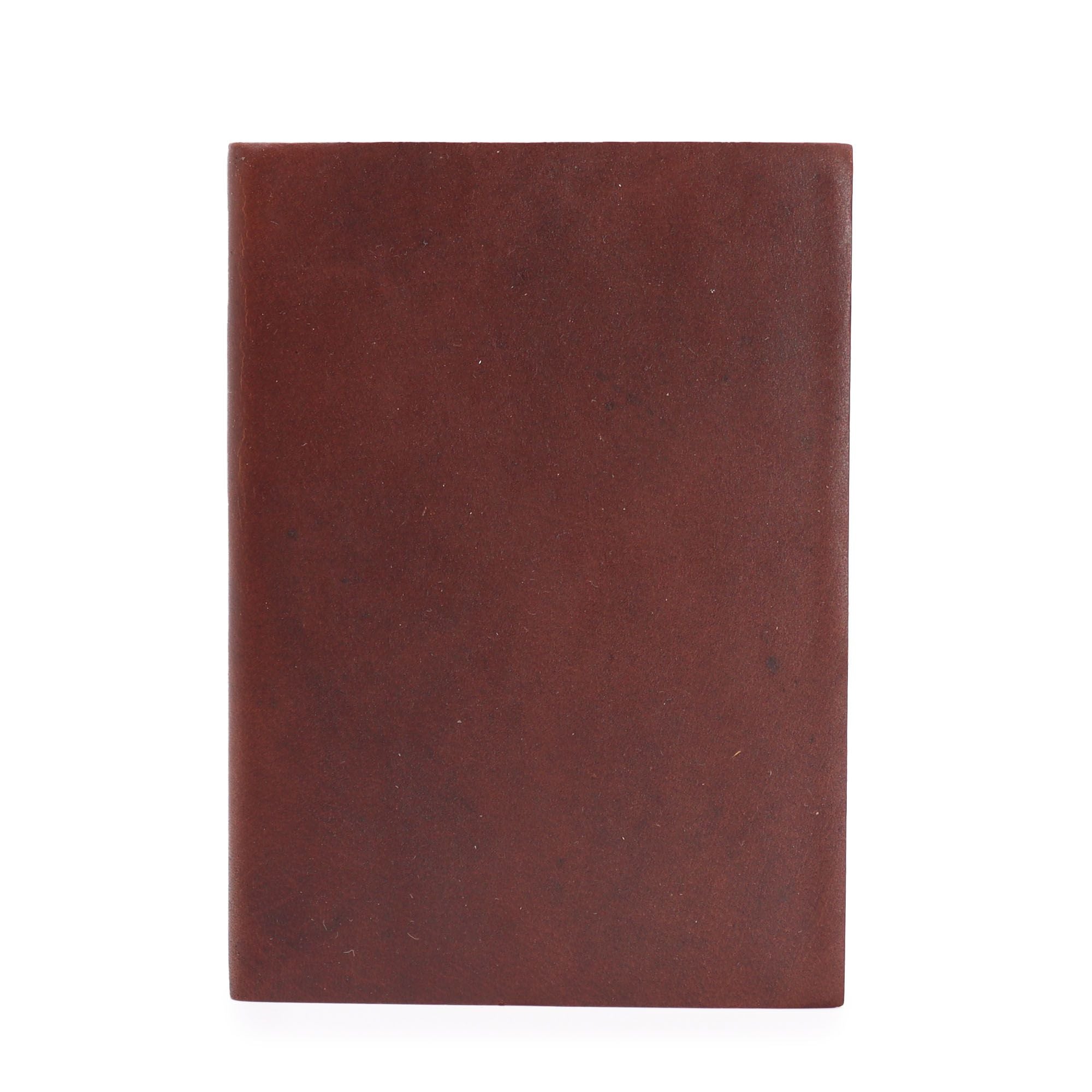 Carnet en Cuir – Tan Foncé – 100 pages lignées – 18×13 cm