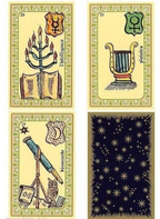 Oracle Belline – Jeu Divinatoire de 53 Cartes avec Livret (Édition Classique Boîte Noire)