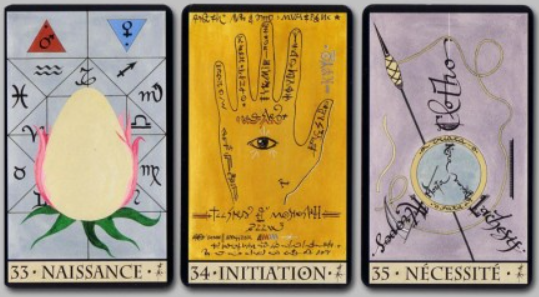 Oracle de la Triade – Jeu Divinatoire de 57 Cartes illustrées avec Livret